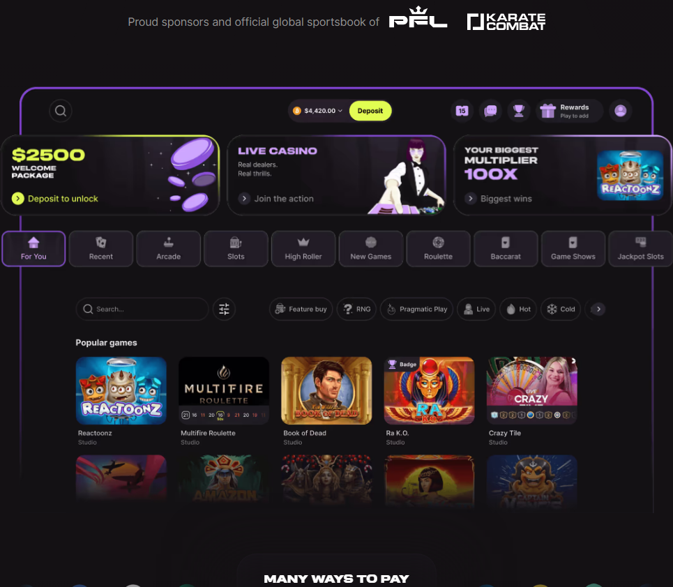 Cloudbet slide1